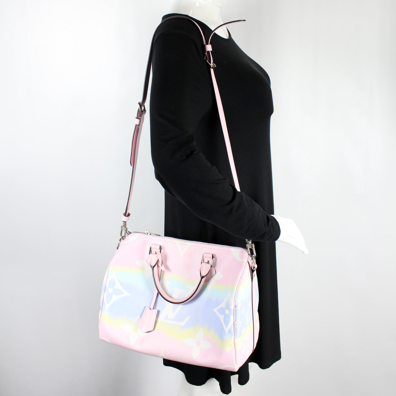 Speedy 30 With Bandouliere Monogram Escale