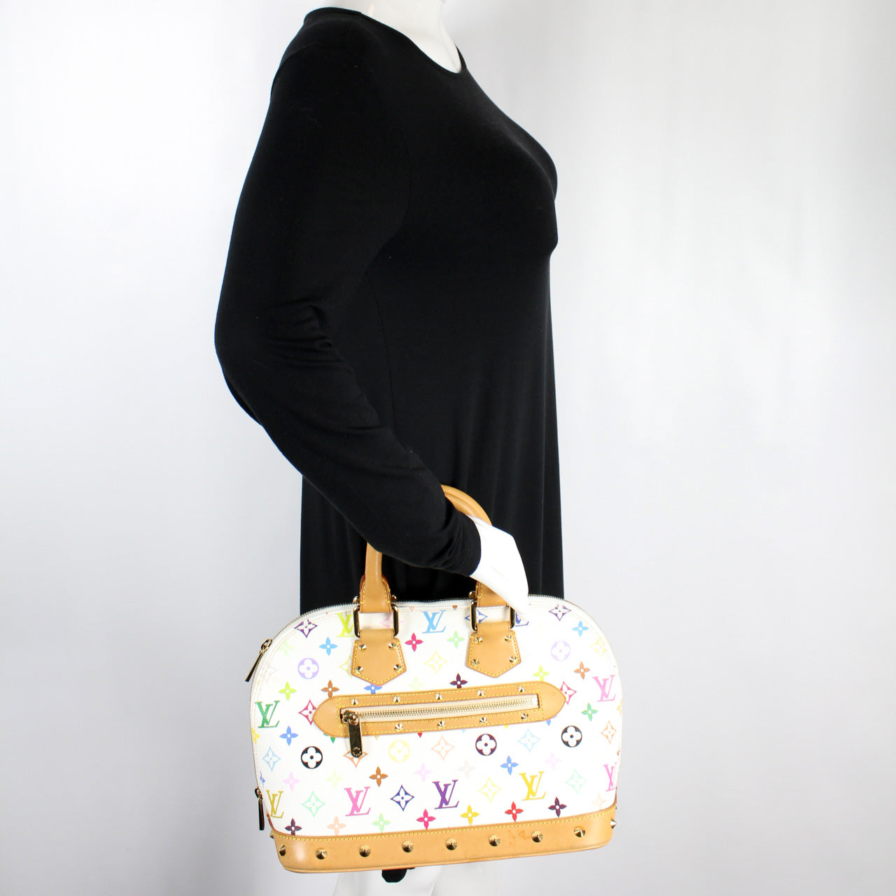 Alma PM Multicolor Monogram