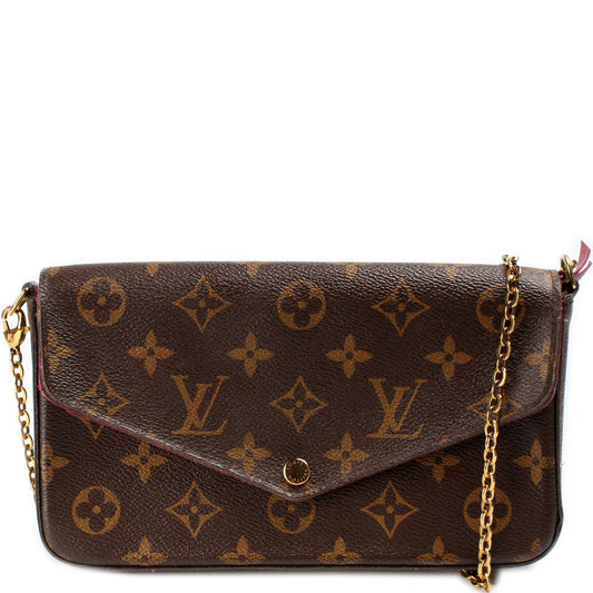 Pochette Felicie Monogram