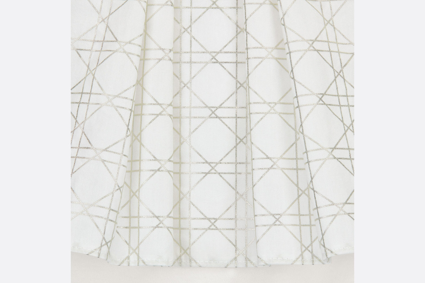 Newborn Gift Set • Ivory and Gold-Tone Cannage Poplin and Cotton Interlock