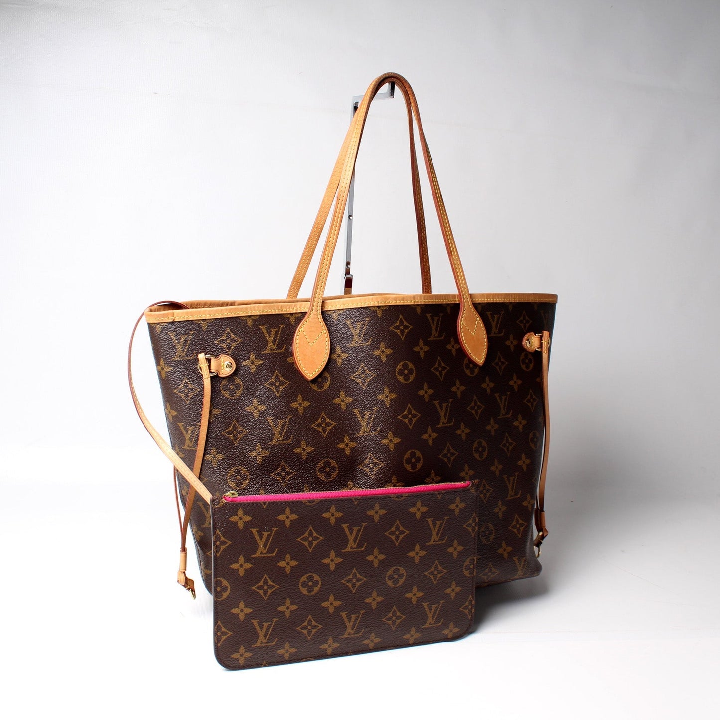 NEverfull MM W/ Wallet Monogram