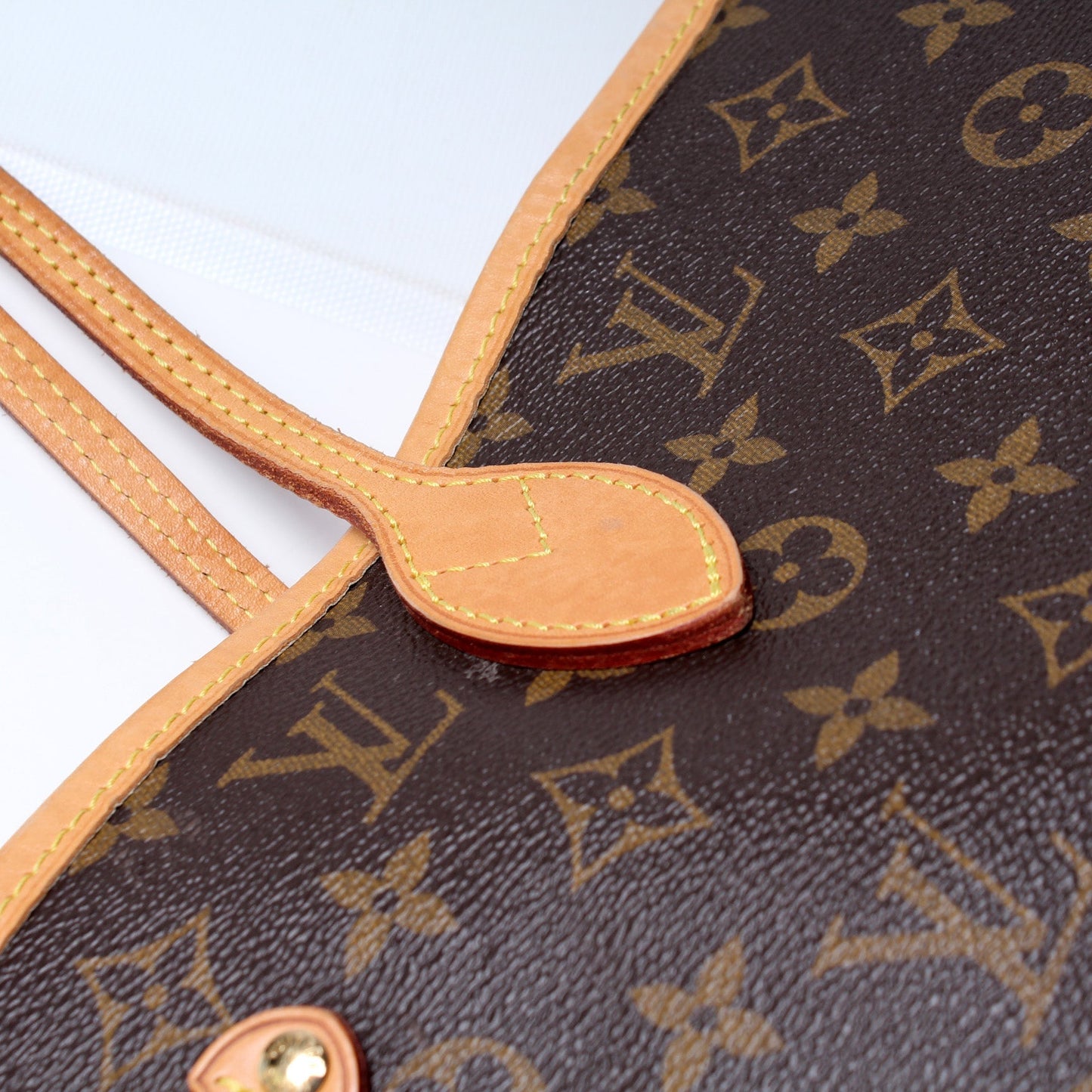 NEverfull MM W/ Wallet Monogram