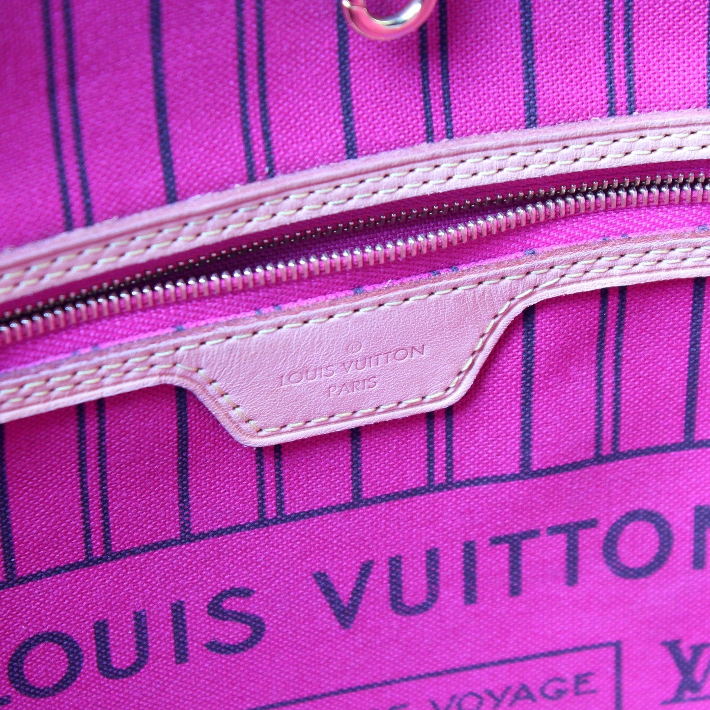 NEverfull MM W/ Wallet Monogram