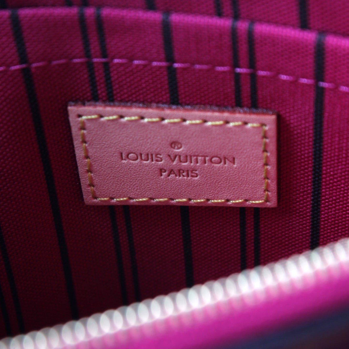 NEverfull MM W/ Wallet Monogram