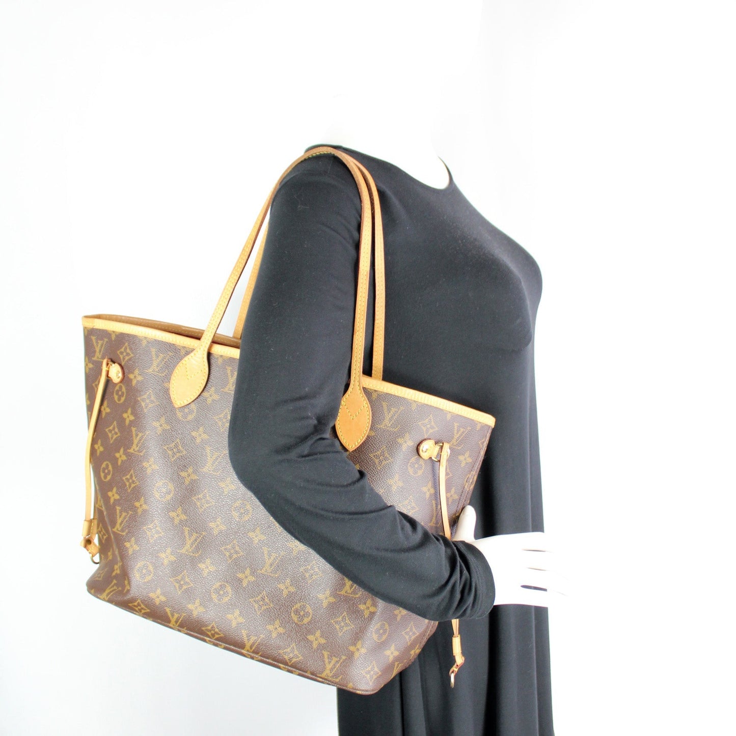 NEverfull MM W/ Wallet Monogram