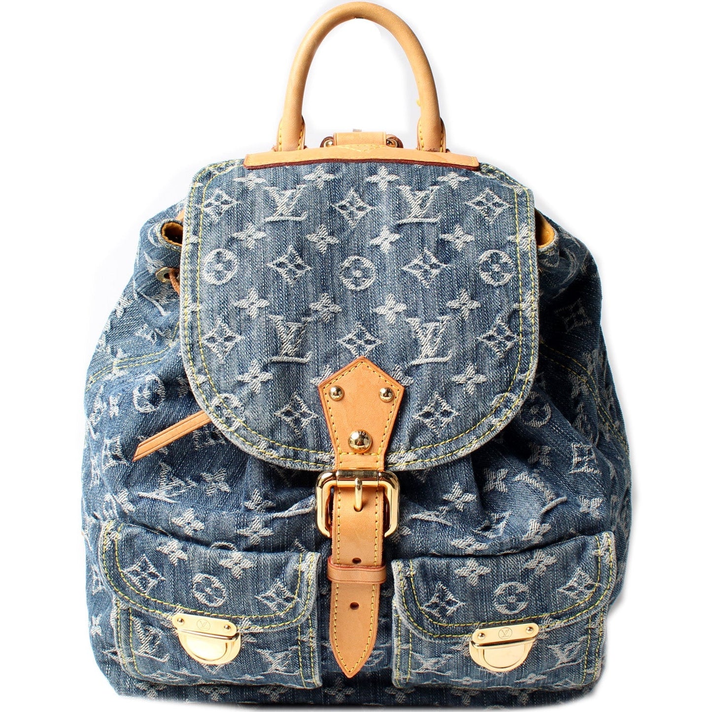Sac A Dos Denim Backpack