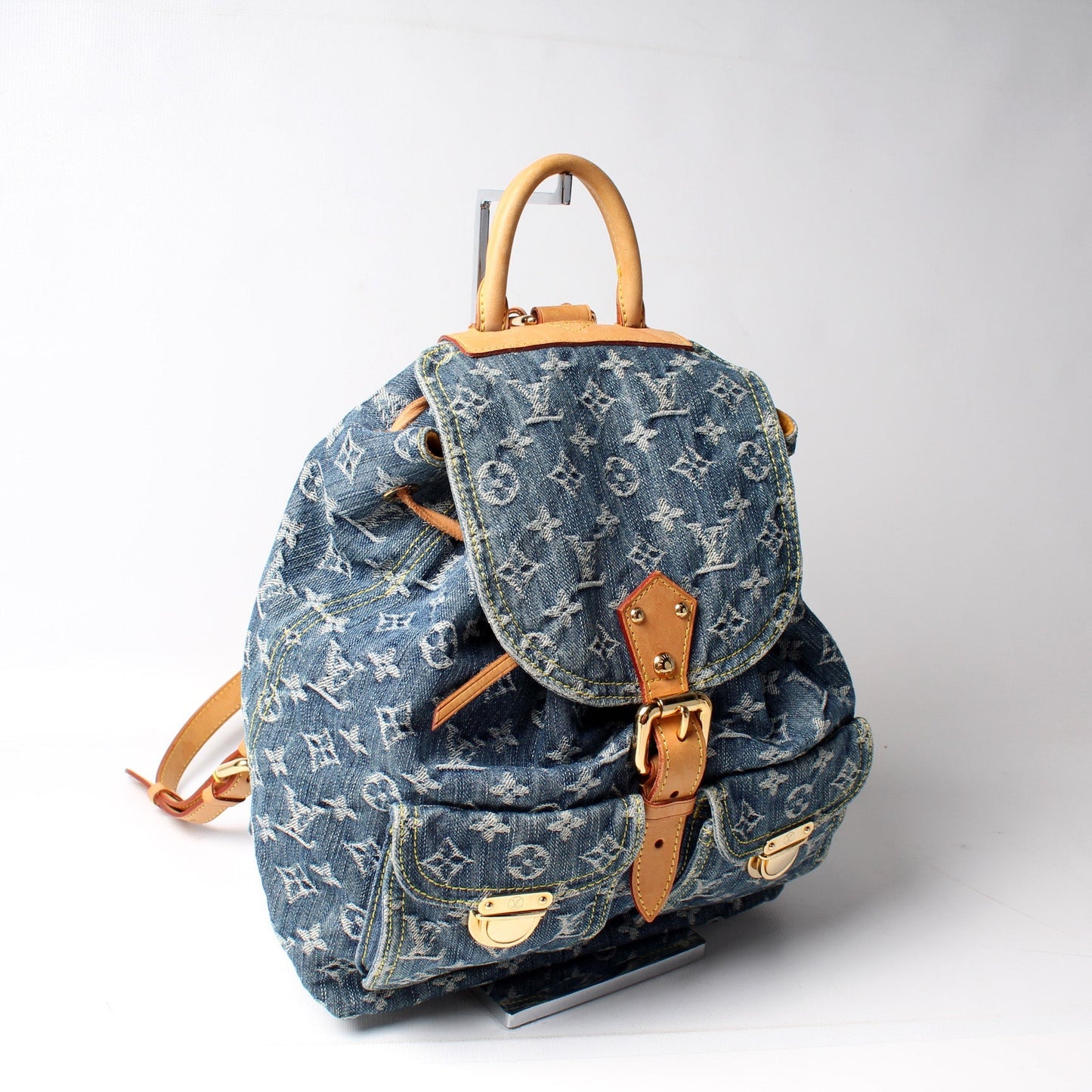 Sac A Dos Denim Backpack