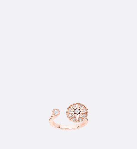Rose Des Vents Ring • Pink Gold and Diamonds
