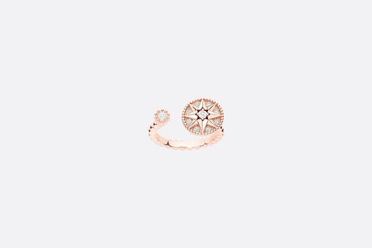 Rose Des Vents Ring • Pink Gold and Diamonds