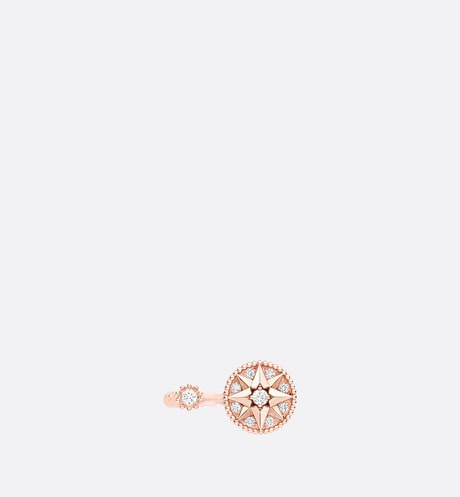 Rose Des Vents Ring • Pink Gold and Diamonds
