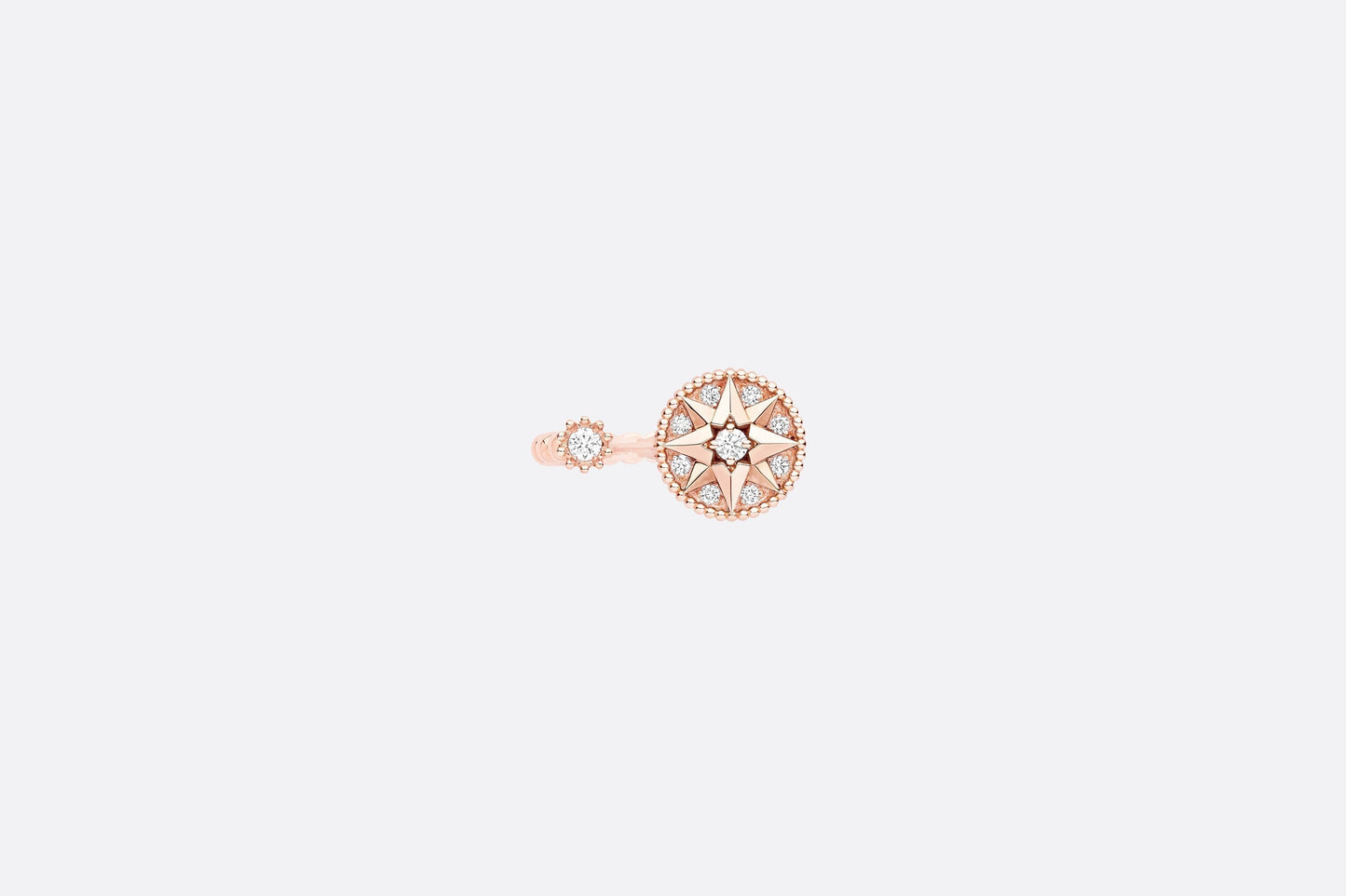 Rose Des Vents Ring • Pink Gold and Diamonds