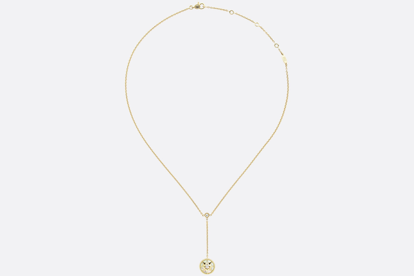 Rose Des Vents Necklace • Yellow Gold, Diamonds and Mother-of-Pearl