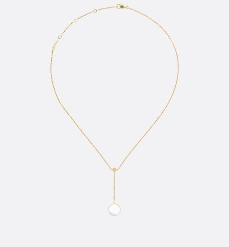 Rose Des Vents Necklace • Yellow Gold, Diamonds and Mother-of-Pearl