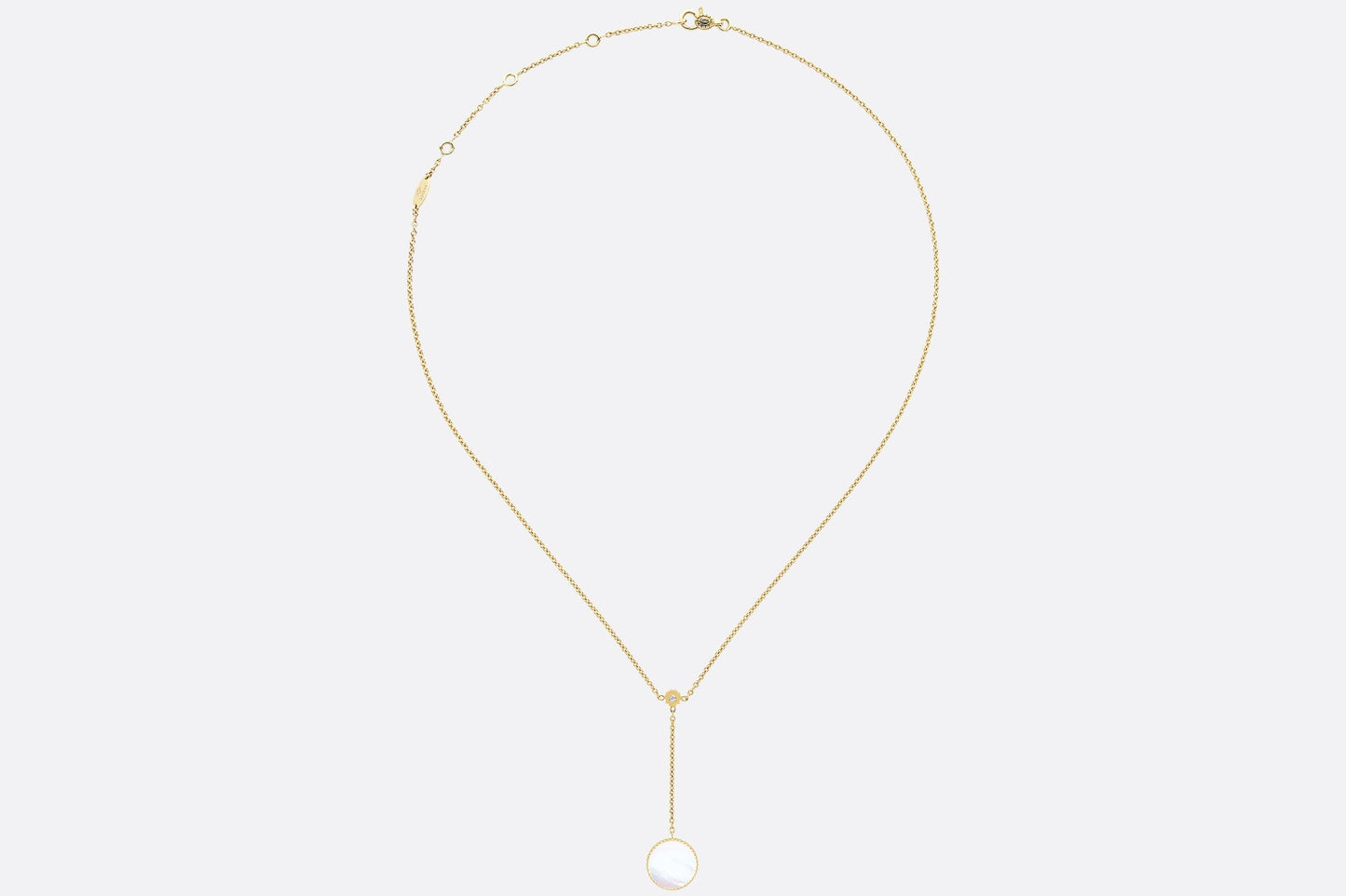 Rose Des Vents Necklace • Yellow Gold, Diamonds and Mother-of-Pearl