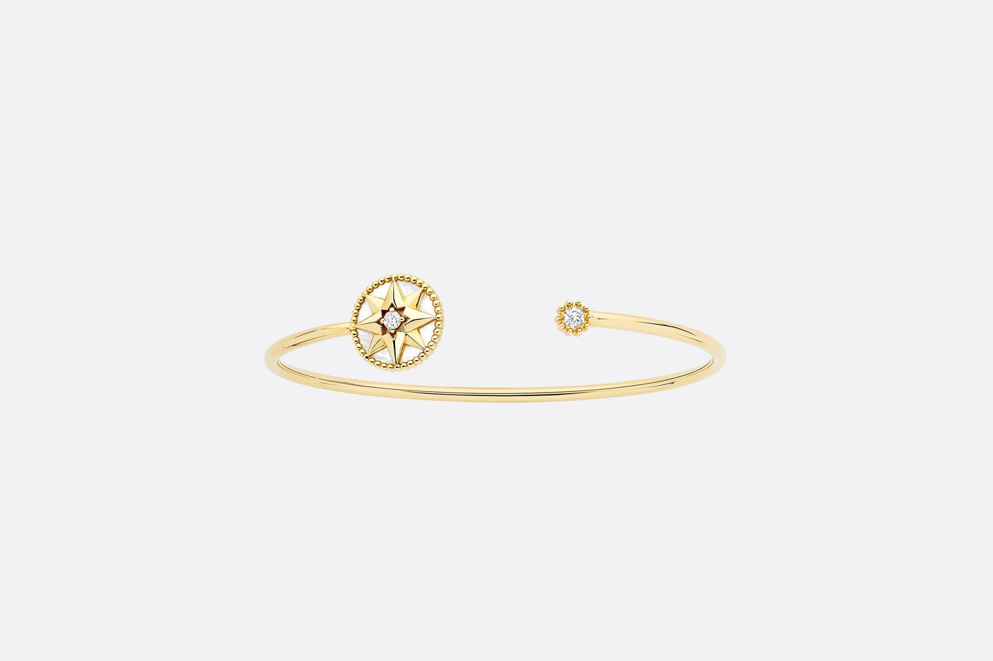 Rose Des Vents Bracelet • Yellow Gold, Diamonds and Mother-of-Pearl