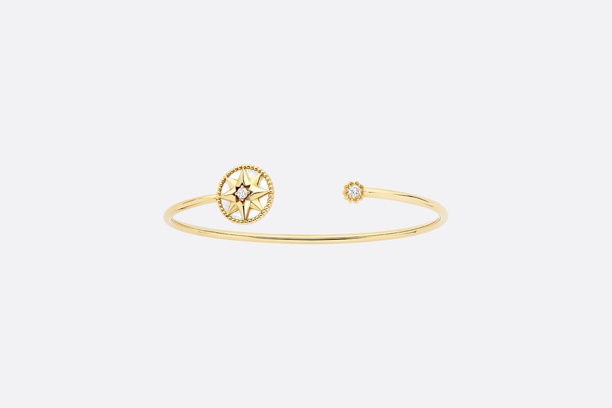 Rose Des Vents Bracelet • Yellow Gold, Diamonds and Mother-of-Pearl