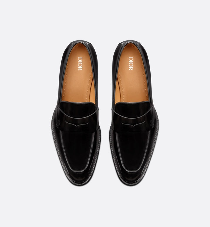 Dior Timeless Loafer • Black Polished Calfskin
