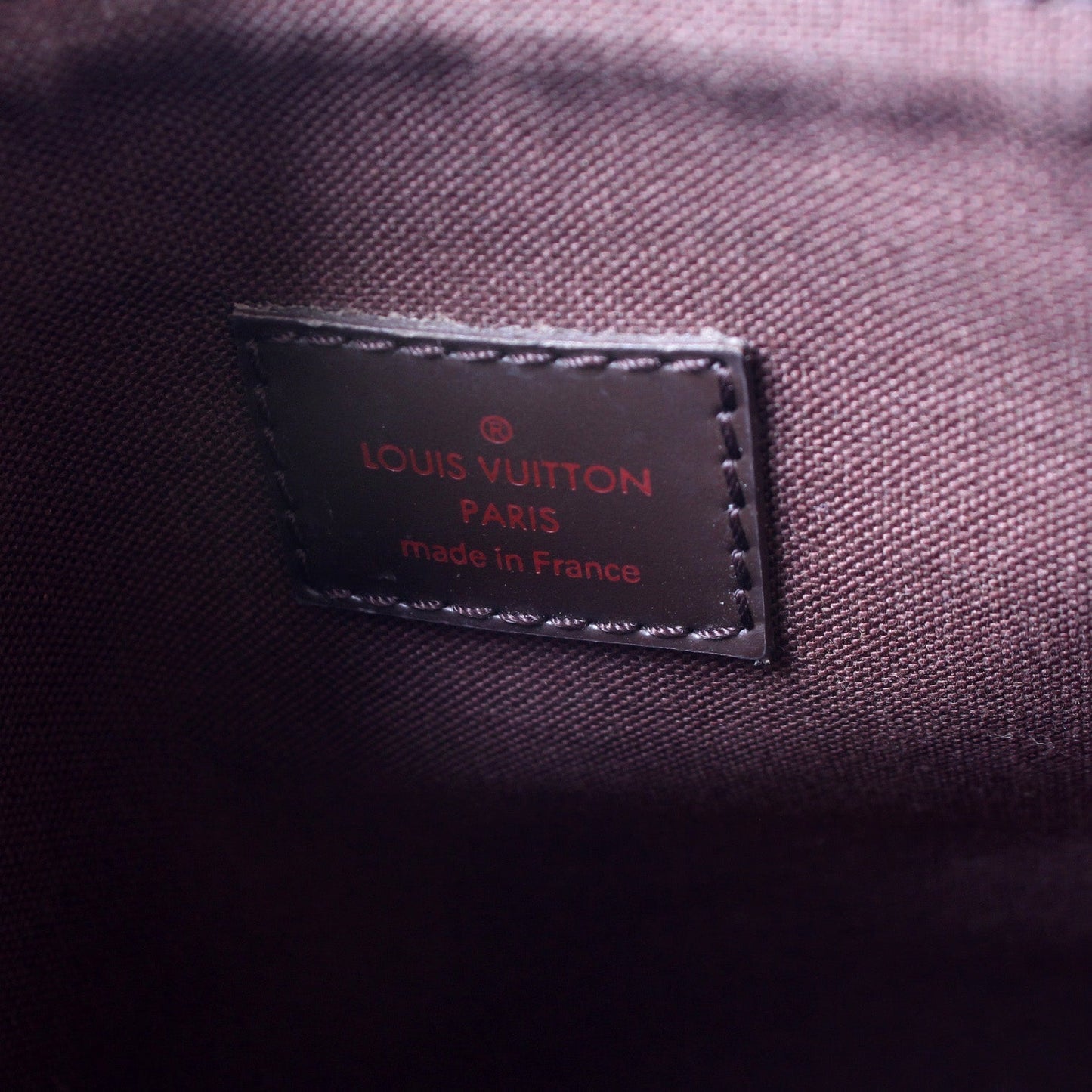 Pochette Bosphore Damier Ebene