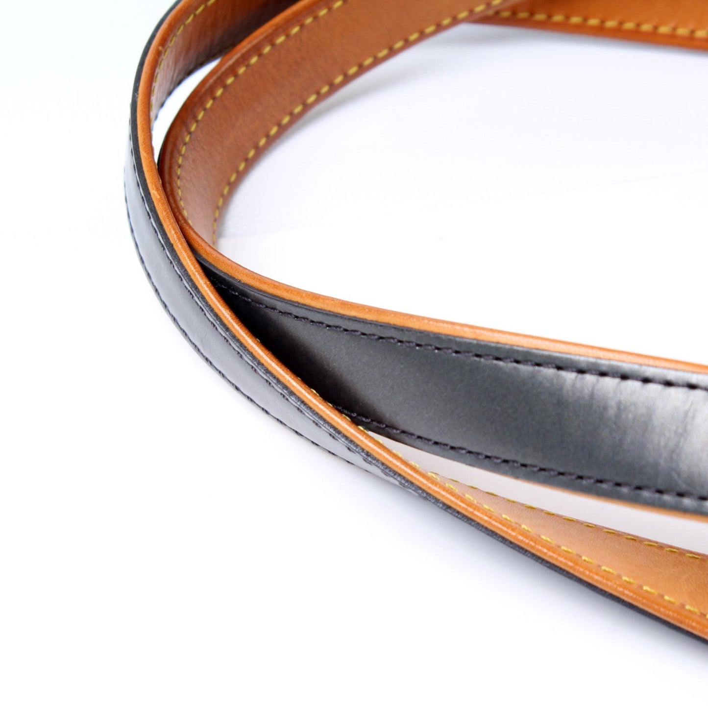 Stockton Monogram Mat Leather