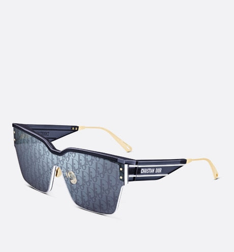DiorClub M4U • Blue Dior Oblique Mask Sunglasses