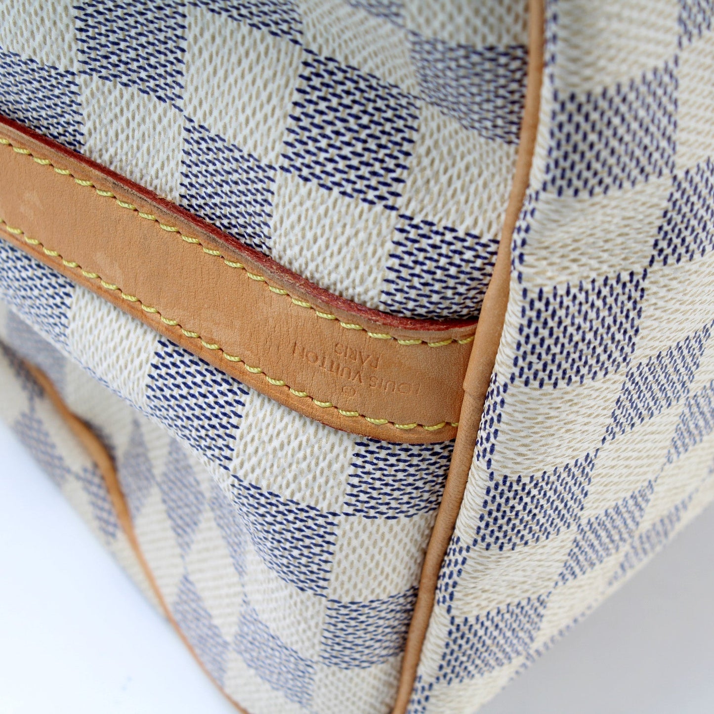 Speedy 35 With Bandouliere Damier Azur