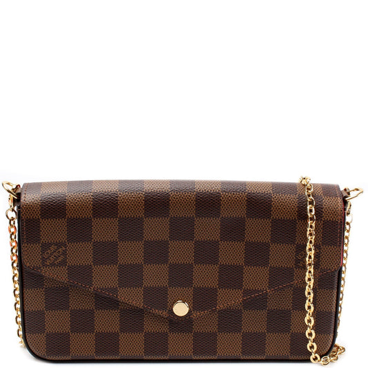 Pochette Felicie Damier Ebene