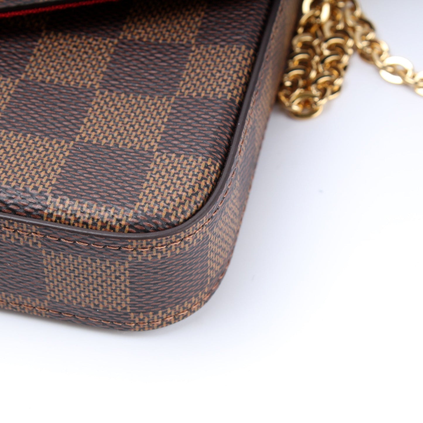 Pochette Felicie Damier Ebene