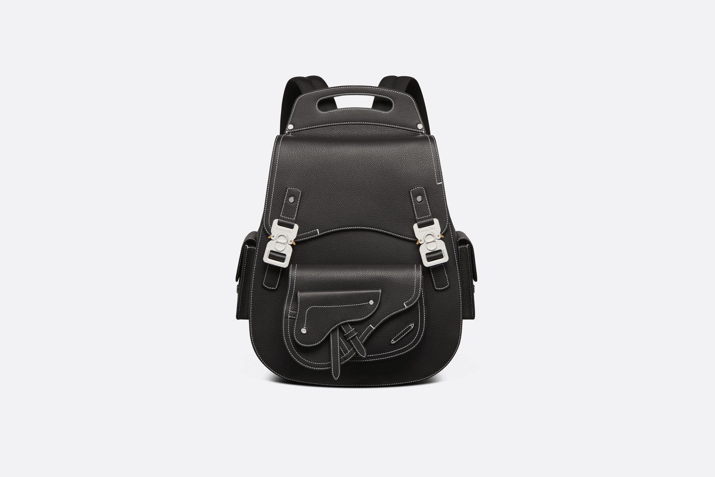 Maxi Gallop Backpack • Black Grained Calfskin
