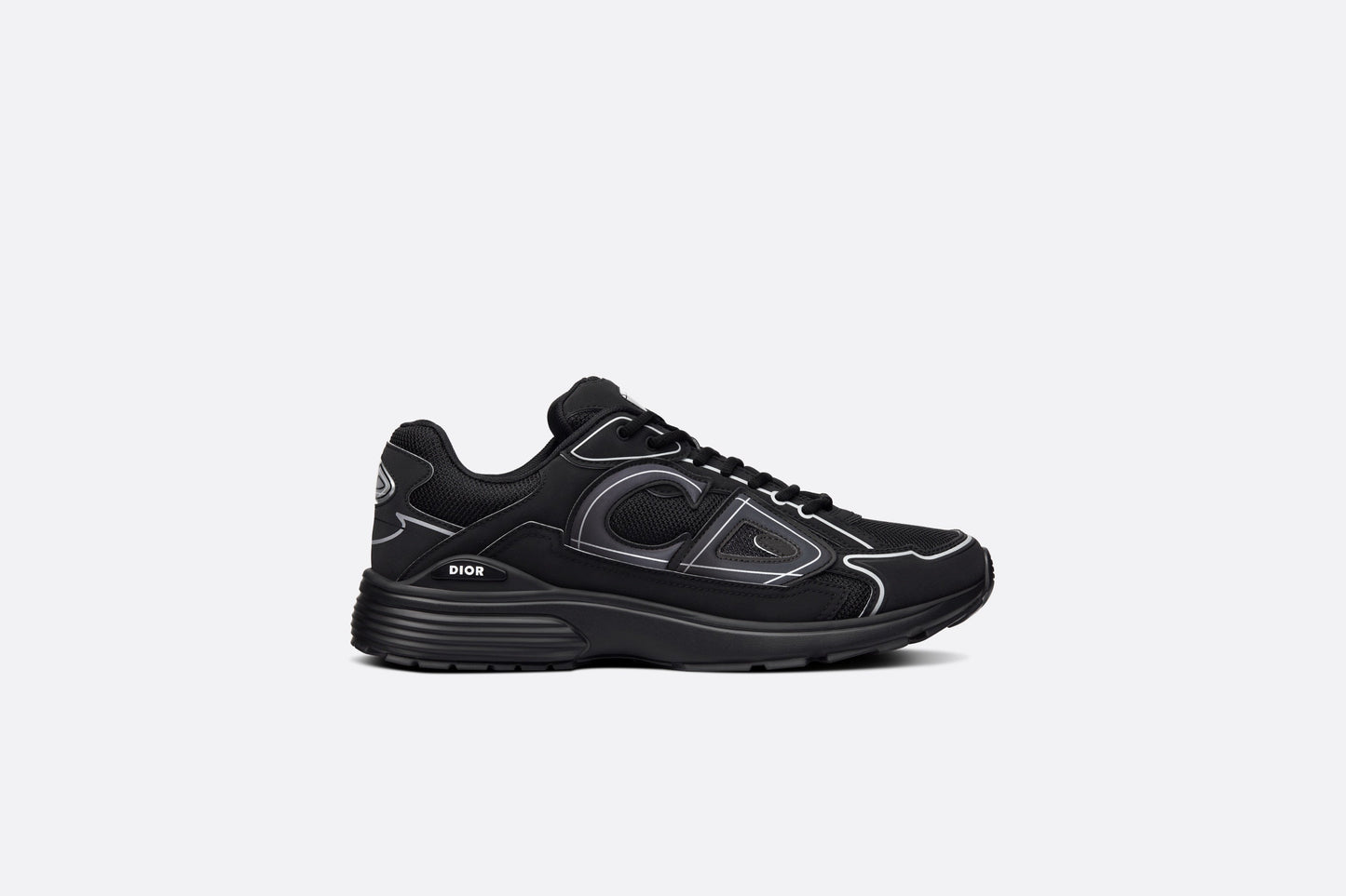 B30 Sneaker • Black Mesh and Technical Fabric