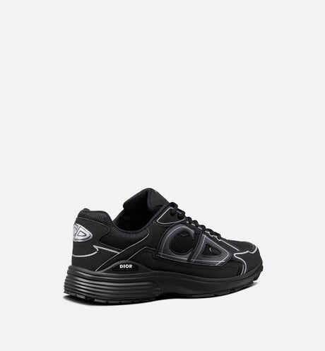B30 Sneaker • Black Mesh and Technical Fabric