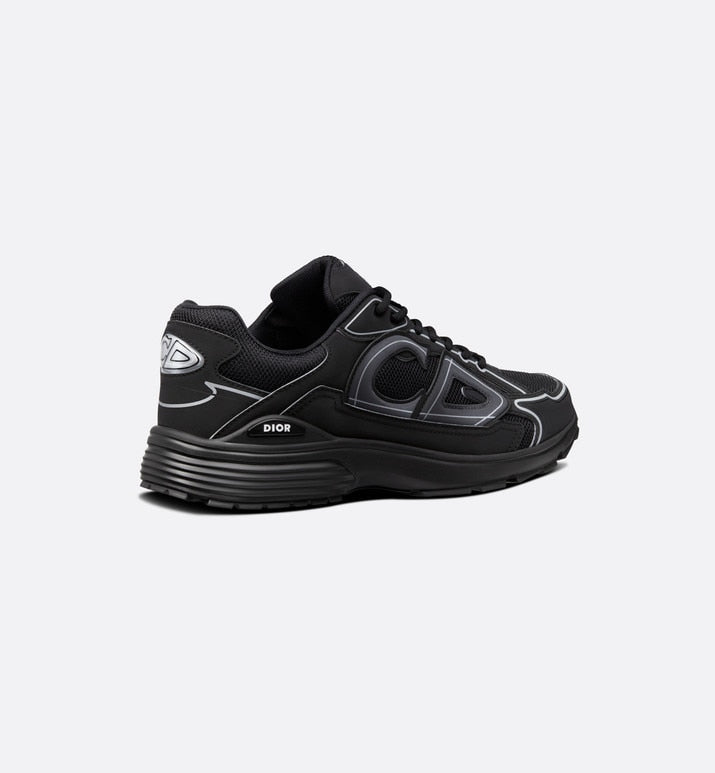 B30 Sneaker • Black Mesh and Technical Fabric