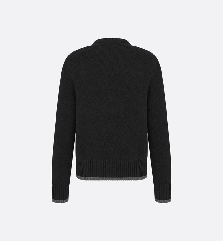'Christian Dior Atelier' Sweater • Black Wool Jersey