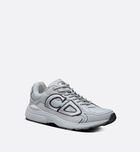 B30 Sneaker • Dior Gray Mesh and Technical Fabric