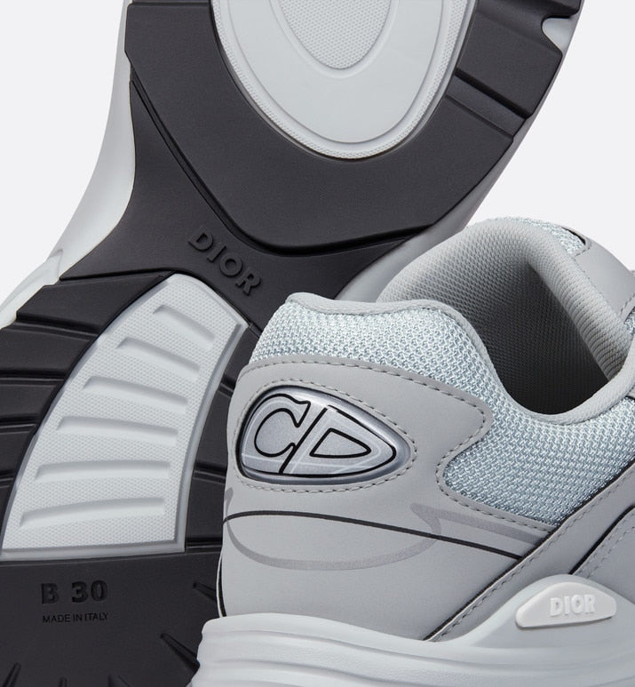 B30 Sneaker • Dior Gray Mesh and Technical Fabric