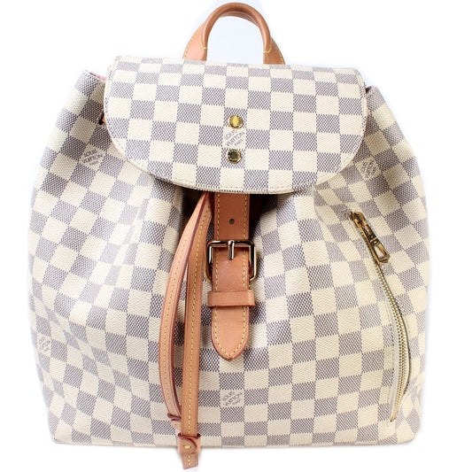 Sperone Backpack Damier Azur