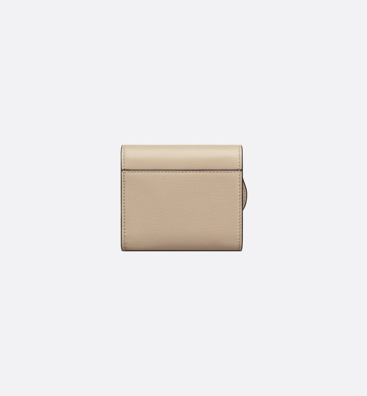 Saddle Lotus Wallet • Sand-Colored Goatskin