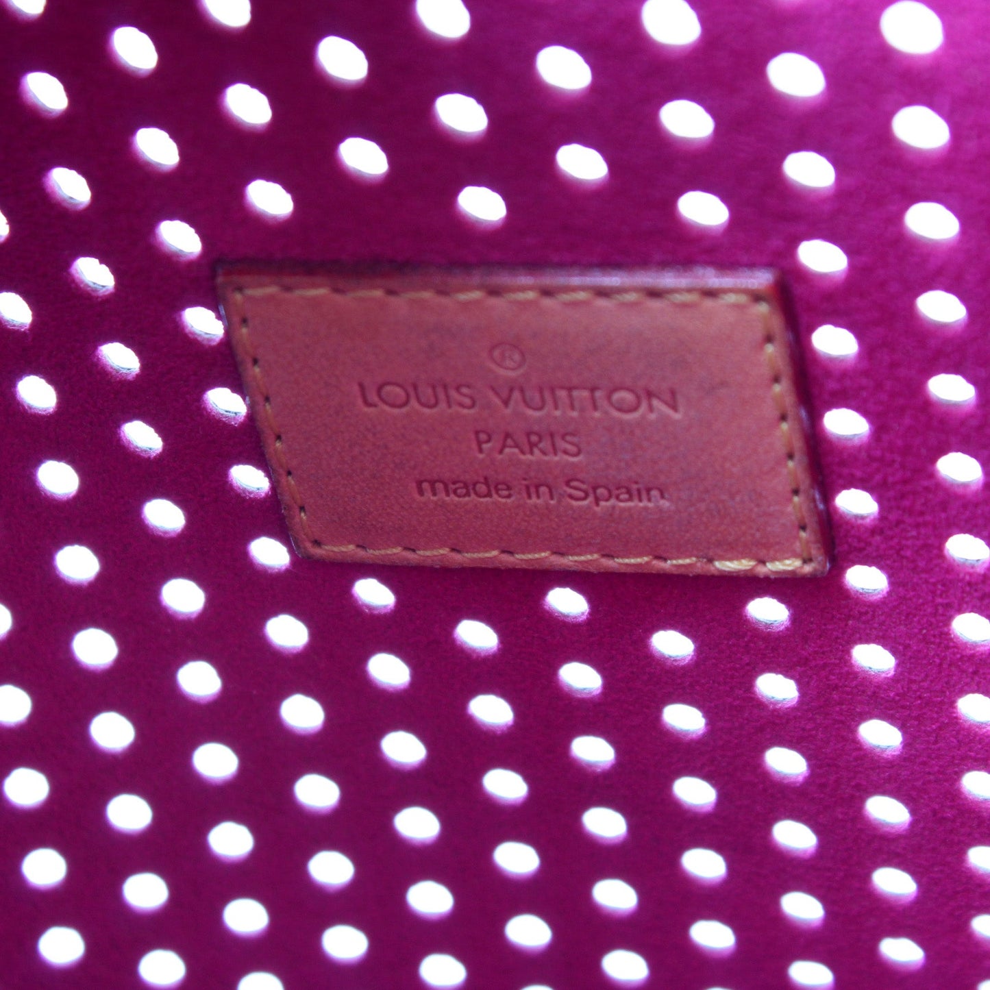 Musette Monogram Perforated