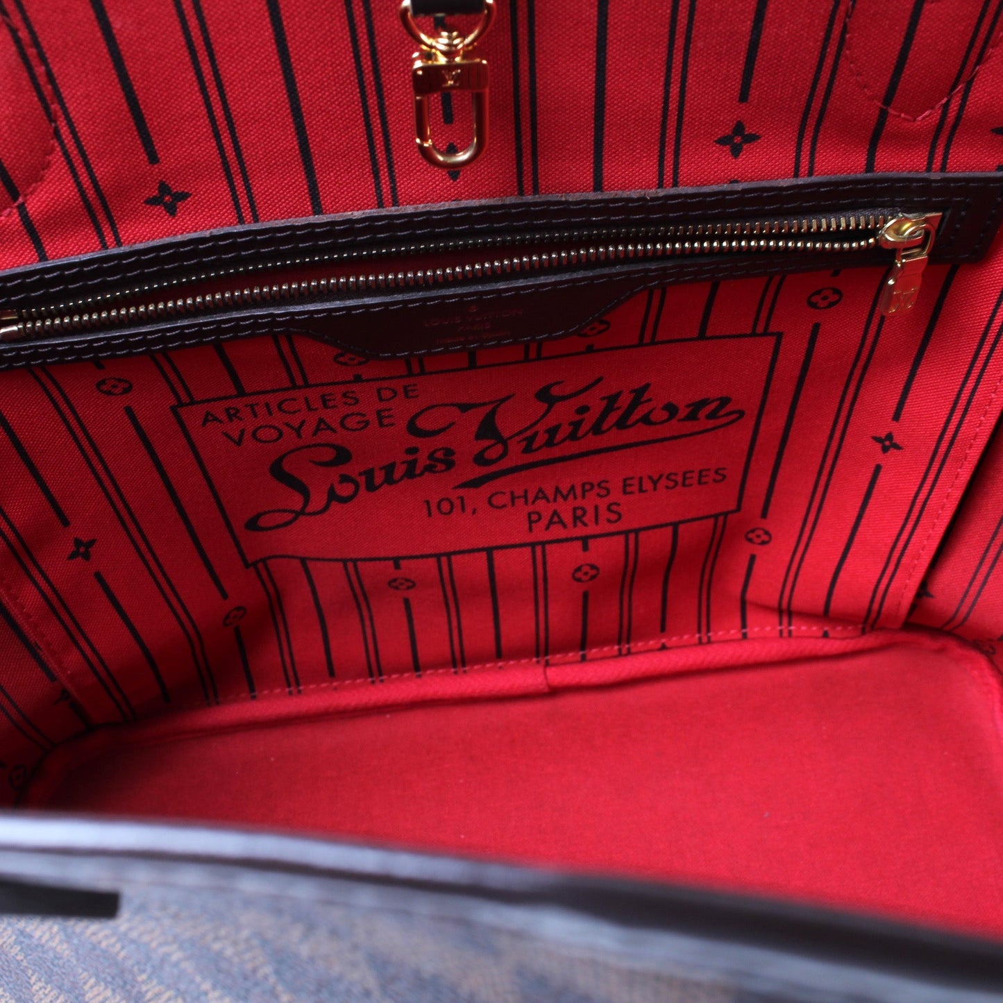 Neverfull MM Damier Ebene