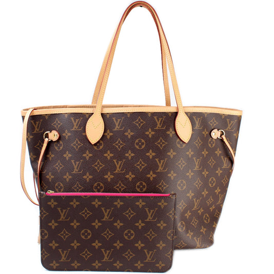 Neverfull MM W/ Wallet Monogram