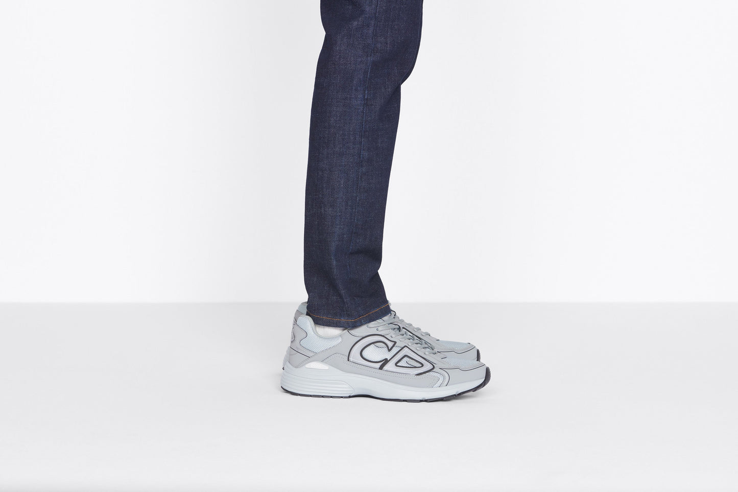 B30 Sneaker • Dior Gray Mesh and Technical Fabric