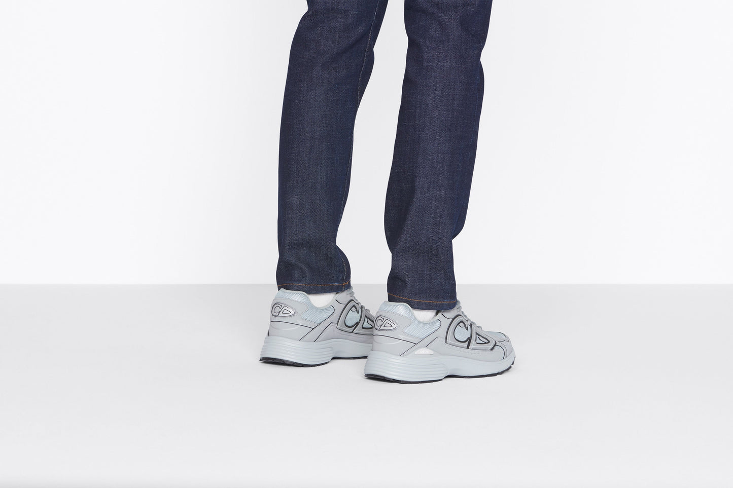 B30 Sneaker • Dior Gray Mesh and Technical Fabric