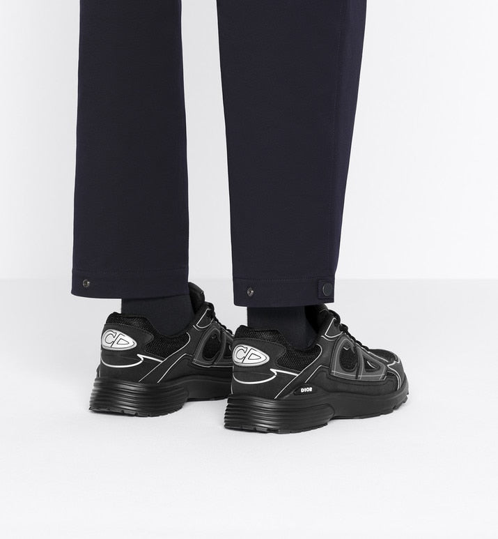 B30 Sneaker • Black Mesh and Technical Fabric