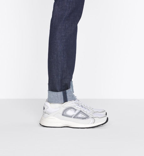 B30 Sneaker • White Mesh and Technical Fabric