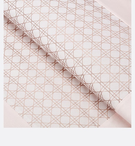 Baby Blanket • Pink Cannage Cotton Poplin