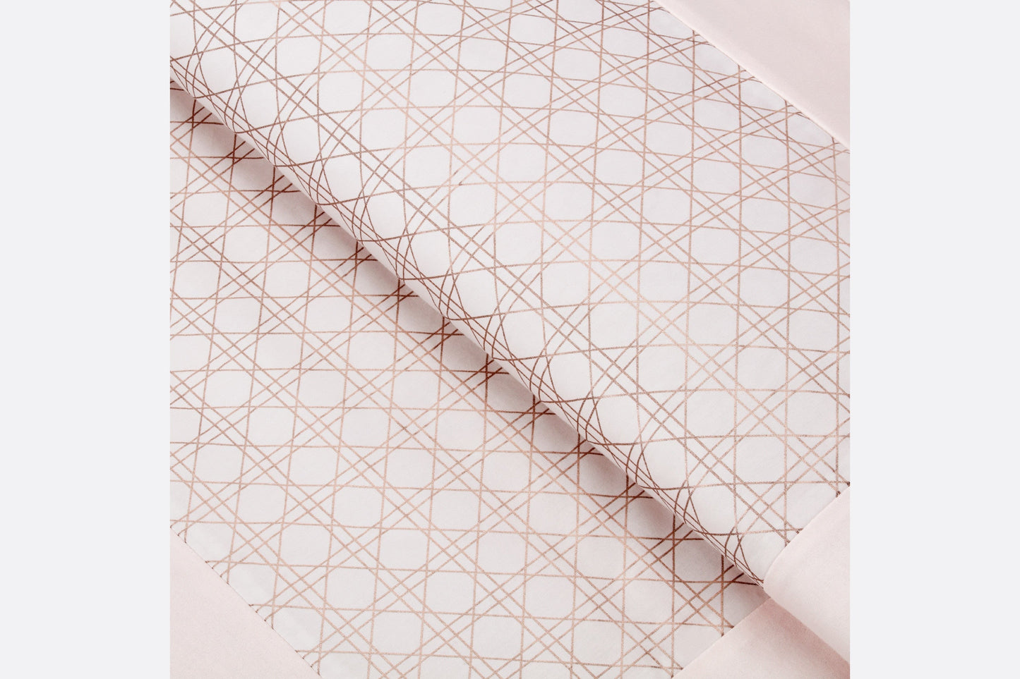 Baby Blanket • Pink Cannage Cotton Poplin