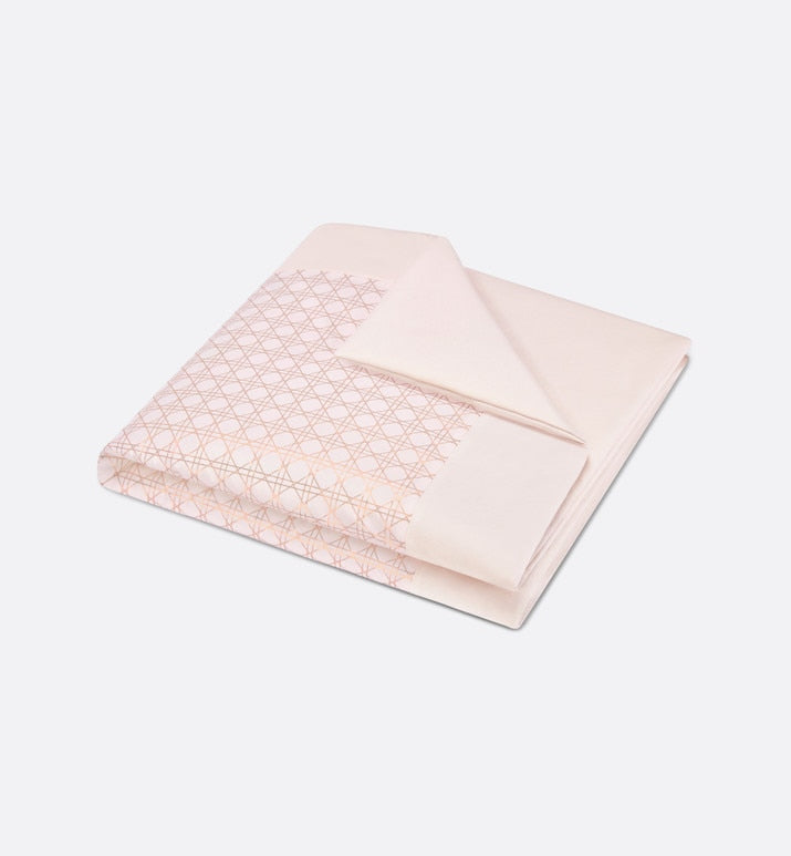 Baby Blanket • Pink Cannage Cotton Poplin