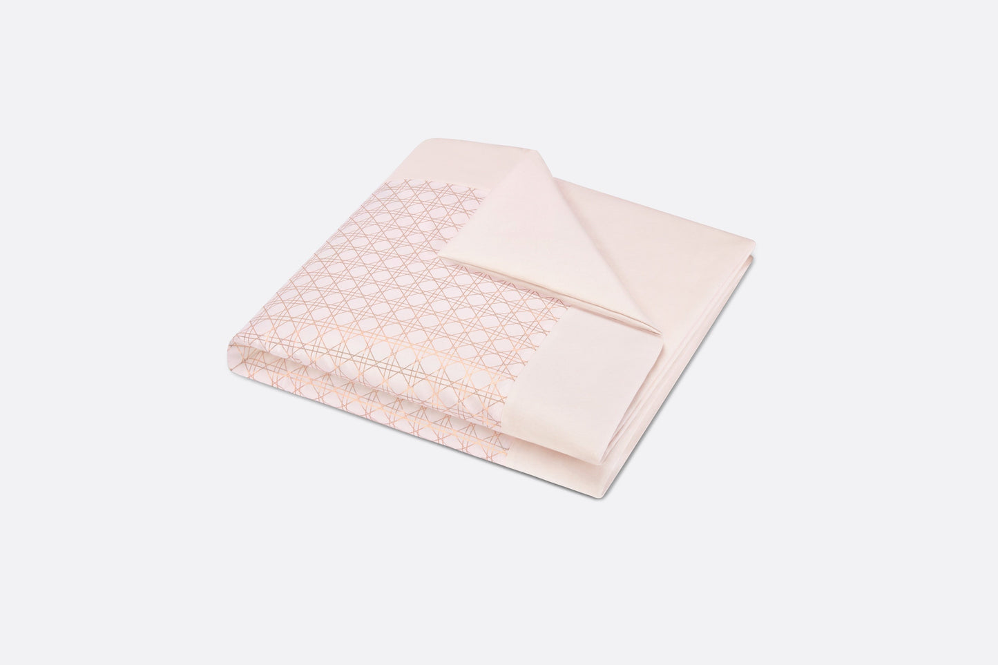 Baby Blanket • Pink Cannage Cotton Poplin