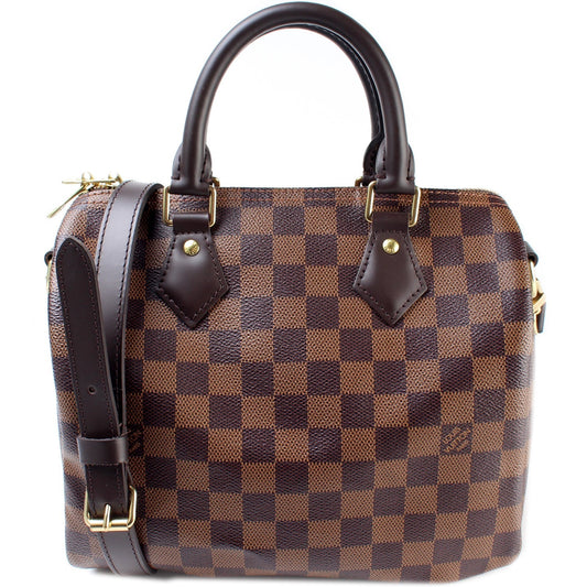 Speedy 25 Bandouliere Damier Ebene