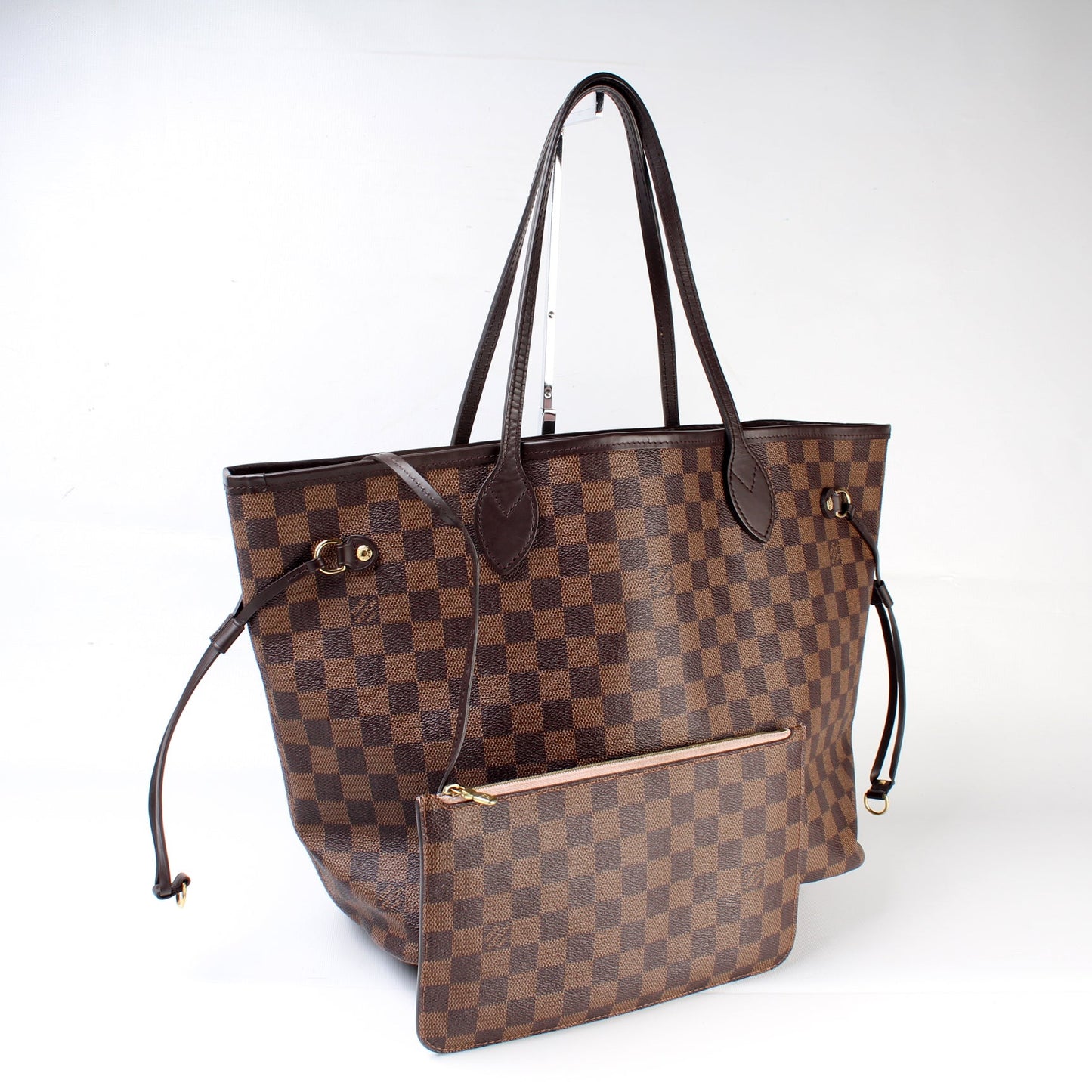 Neverfull w/Wallet MM Damier Ebene