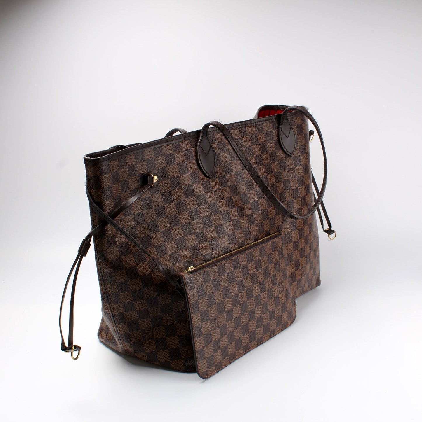 Neverfull W/ Wallet GM Damier Ebene
